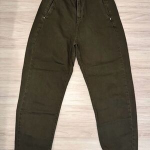 Zara Olive Green Pants